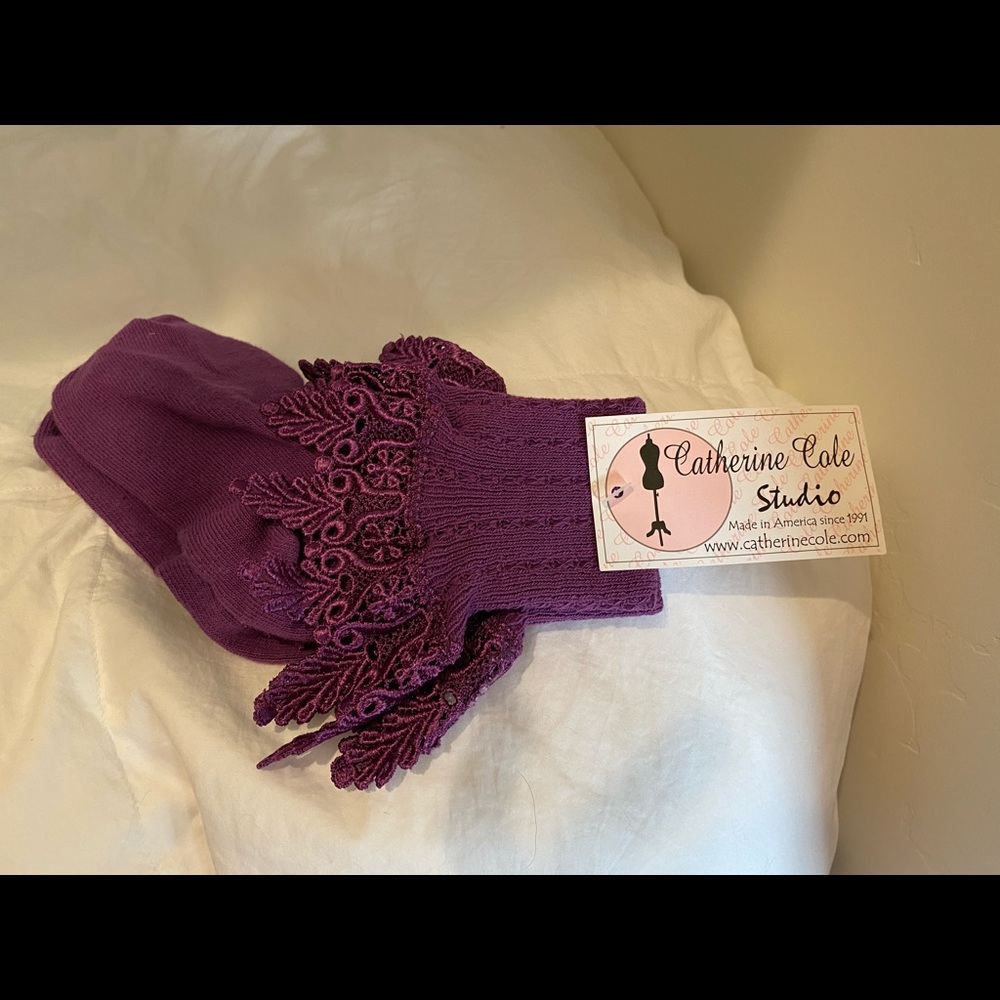 Lace ankle sock